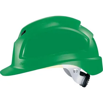 Pracovní přilba Uvex 9772430 - Přilba pracovní ochranná pheos B-WR, s kolečkem a ventilací - ZELENÁ