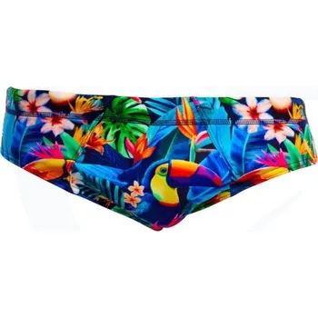 Pánské plavky FUNKY TRUNKS Birdie Wordie Mens Briefs velikost: D 7 - 95
