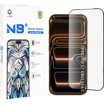 Ochranné sklo Lito iPhone 17 Pro Max černé