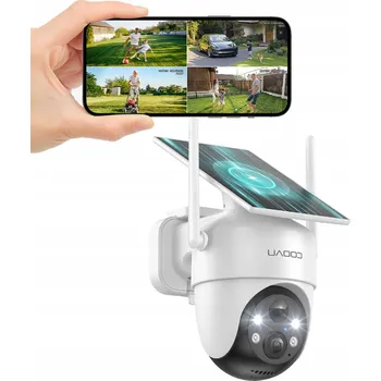 IP kamera EXTERNÍ SOLÁRNÍ KAMERA 3MPX SILNÁ BATERIE BEZDRÁTOVÝ MONITORING WIFI