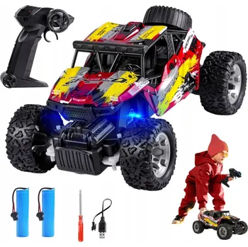 RC model auta AUTO NA DÁLKOVÉ OVLÁDÁNÍ TERÉNNÍ RC 1:18 DÁREK PRO DĚTI 10 km/h