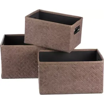 Truhla Sada látkových boxů DT3010 BRN - SLEVA 3% s kodem radost25