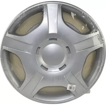 Poklice na kolo Poklice 15" disk - ozdobný kryt kola ALBRECHT MAX SILVER 15Z (ALBRECHT 15MAX)