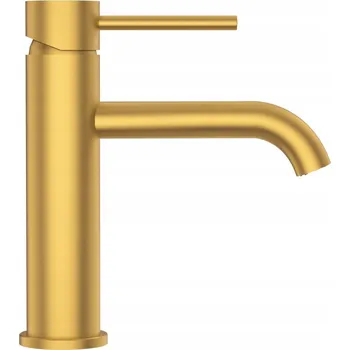 Vodovodní baterie Stojánková umyvadlová baterie Balneo zlatá