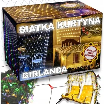 Vánoční světelná síť Světelný závěs Sklep-HM 51 - 100 světel