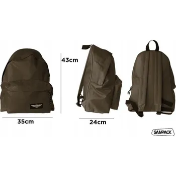 Městský batoh Batoh Sampack hnědý