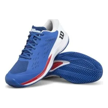 Pánská tenisová obuv Pánské tenisové boty WILSON RUSH PRO ACE CLAY D V Blue WRS334390 2025 velikost UK 10