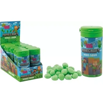 Bonbon Minecraft kyselé bonbony s jahodovou příchutí