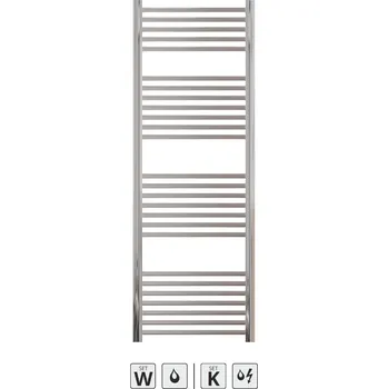 Radiátor Zehnder Radiátor Zehnder Impa 140x50 vnější připojení, chrom, IMPC-140-050 IMPC-140-050