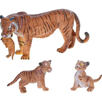 Figurka Mikrotrading Mikrotrading Zoolandia Tygr s mláďaty