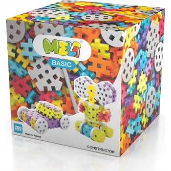 ostatní stavebnice Meli Basic Constructor 200 dílů Stavebnice 50035