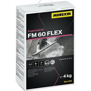 Spárovací hmota MUREXIN Spárovací malta Murexin FM 60 flex hellbraun 4 kg MX64183