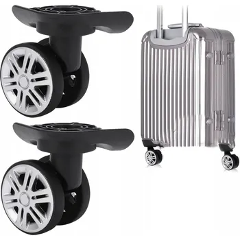 2X OTOČNÉ KOLEČKO PRO KUFR A ZAVAZADLO A19 NÁHRADNÍ DÍL