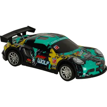 RC model auta KIK KX3374 Sportovní RC auto na dálkové ovládání, černo-zelené