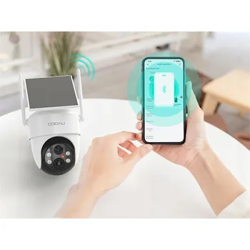 IP kamera 3MPX SOLÁRNÍ VENKOVNÍ KAMERA S AUTOMATICKÝM PŘEPÍNÁNÍM IR-CUT