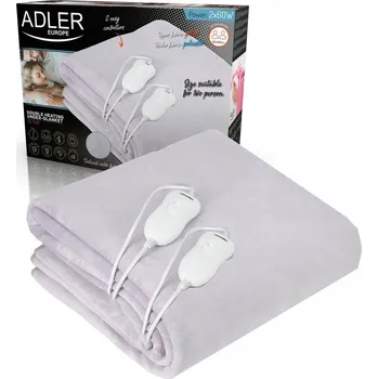 deka Elektrická deka Adler AD 7426 šedá 2x60W