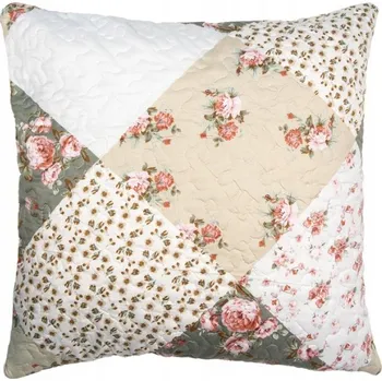 Povlak na polštářek Dekorativní povlak na polštář s květinovým vzorem L Clayre & Eef
