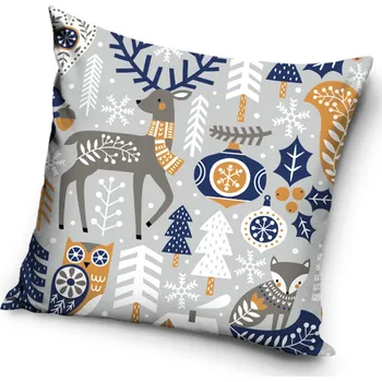 Povlak na dekorativní polštářek Vánoční povlak na polštářek Polární Pohádka