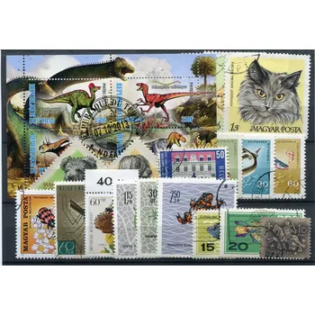 Poštovní známka TGW.cz Sestava ražených známek FAUNA - 25 ks