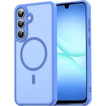 Pouzdro na mobilní telefon Techsuit HaloFrost II MagSafe pro Samsung Galaxy A17 5G A17 4G nebesky modrá
