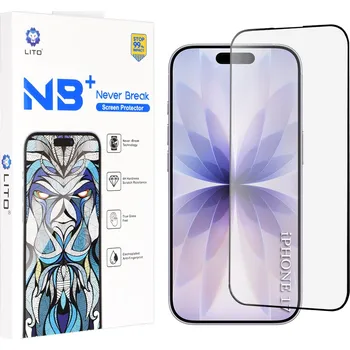 Ochranné sklo Lito iPhone 17 iPhone 16 Pro černé