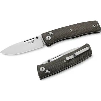 kapesní nůž LionSteel NiNi - Green canvas - Full handle