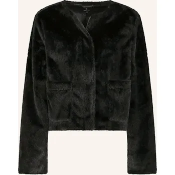 Dámský blejzr Monari Dámská Bunda Z Umělé Kožešiny, černá, 40