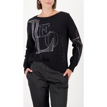 Dámský svetr Pletený svetr Monari 809518 s kamínky Velikost: 40