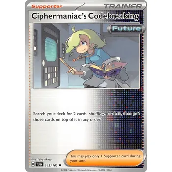 Karetní hra Ciphermaniac´s Codebreaking 145/162 - Temporal Forces Typ karty: Non-Holo