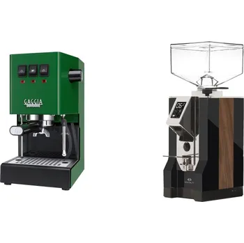 Kávovar Gaggia Classic E24, green + Eureka Mignon Specialita, WD black,…