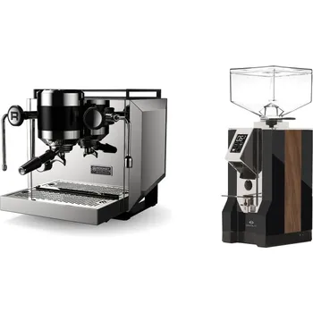 Kávovar Rocket Espresso Bicocca, stainless silver + Eureka Mignon…