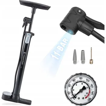 pumpička Ruční pumpička Dansi s manometrem, černá