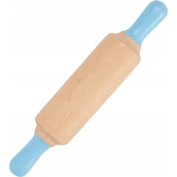 Váleček na těsto Dřevěný váleček na modelínu ChildGen - modrý