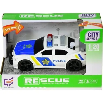 autíčko Policejní auto se světelnými a zvukovými efekty