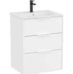 Roca Optica koupelnová skříňka s umyvadlem 60x75,7x45,5 cm bílá matná mat OPT603ZBM 236083738