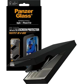 PanzerGlass Ultra-Wide Fit ochranné sklo s FASTFIT IN-A-BOX iPhone 17 Air černá