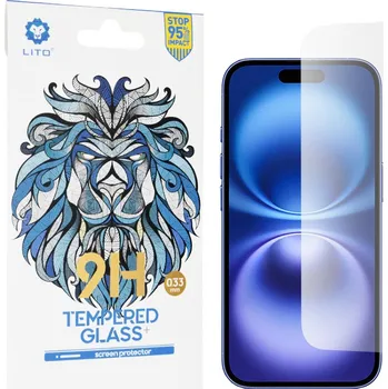 Lito 2.5D Classic Glass iPhone 16 čiré sklo