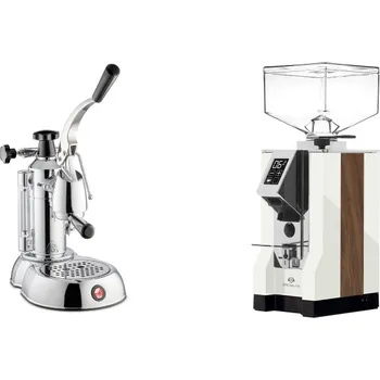 Kávovar La Pavoni Stradivari Lusso + Eureka Mignon Specialita, WD white…