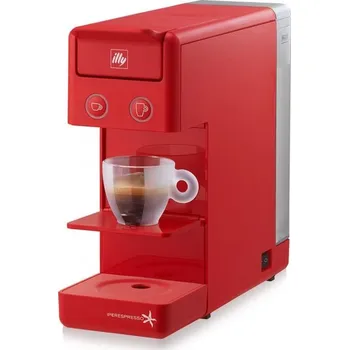 Kávovar Illy Francis Francis Y3.3 červený
