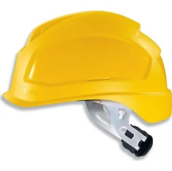 Pracovní přilba Uvex 9770131 - Přilba pracovní ochranná pheos E-S-WR, bez ventilace - žlutá, EN 397, EN 50365
