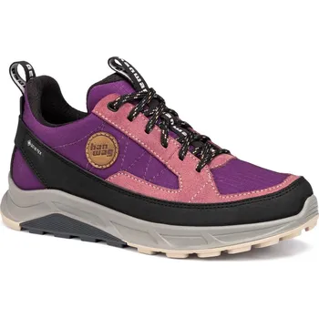 Dámská treková obuv Dámská turistická obuv HANWAG Rotpunkt Light Low Lady GTX rose/purple - 38