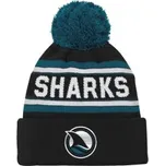 Dětský Kulich NHL Outerstuff San Jose Sharks 3rd Jersey Jacquard, Velikost Youth (58 - 62 cm)