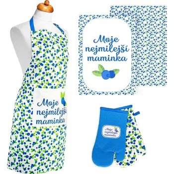 Kuchyňská zástěra ARÔME HOME Kuchyňský set - Moje nejmilejší maminka ARÔME HOME