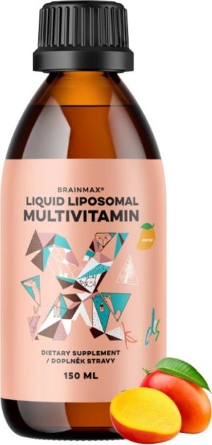 BrainMax Liquid Liposomal Multivitamin Kids mango od 399 Kč - Zbozi.cz