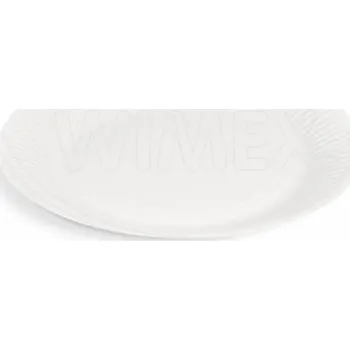 Jednorázové nádobí WIMEX s.r.o. Papírový talíř (FSC Mix) bílý Ø18cm [10 ks]