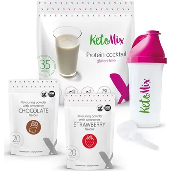 Keto dieta Proteinový nápoj Jahodová čokoláda - 35 porcí