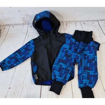 Pánská softshellová bunda Aniball Softshellová bunda Yháček, stavebnice modrá, vel. 80