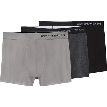 Boxerky esmara Men Pánské boxerky, 3 kusy (černá/šedá, 8/XXL)