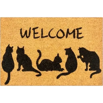 Kokosová rohožka s kočkami MH-03 40 x 60 cm MAAN