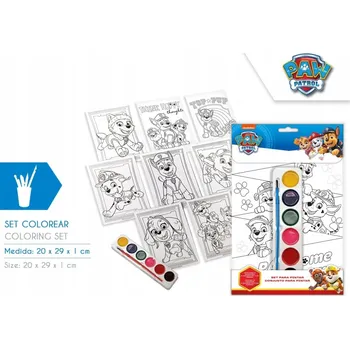 kreativní sada Kreativní sada na malování s barvami Kids Euroswan PW19755